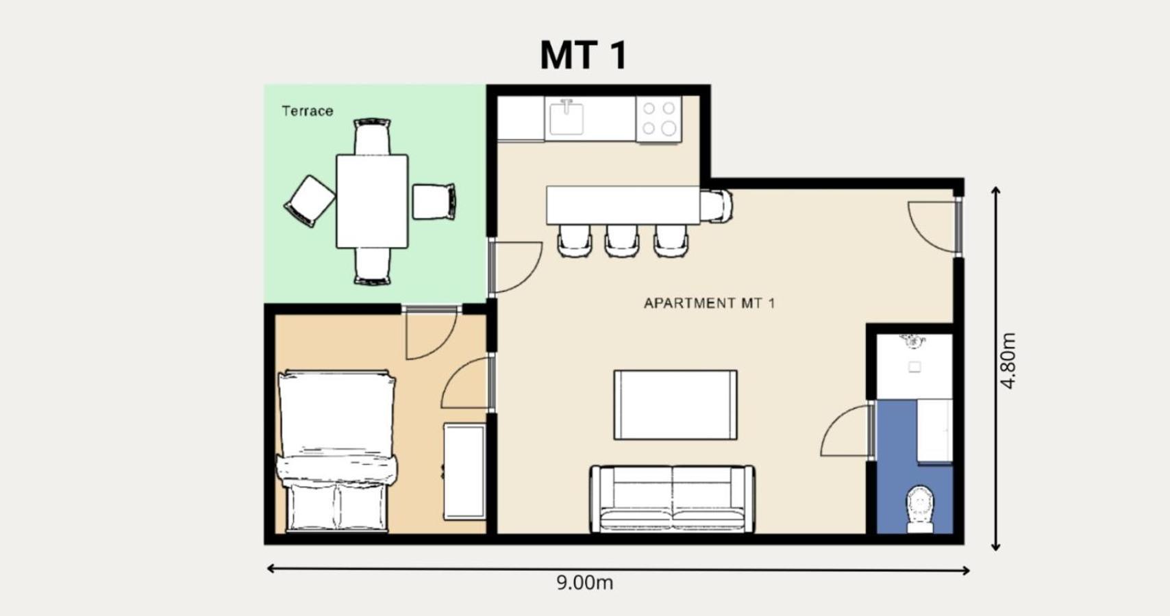Studio Apartments Mt Šmrika Buitenkant foto